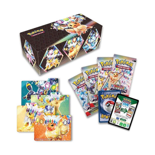 預訂 美版 Prismatic Evolutions Surprise Storage Box SURPRISE BOX