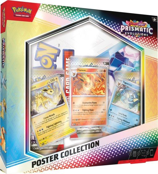 預訂 美版 pokemon SV8.5 Poster Collection Box